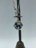 Little prancing hound pendant