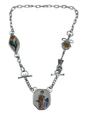 Multi decorated necklace