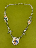 Multi decorated necklace