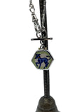Little prancing hound pendant