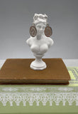Equine portrait earrings.