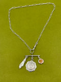 Flower moon mobile pendant