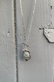 Ribboned Whippet Necklace