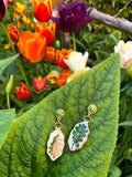 Mighty Oak leaf earrings