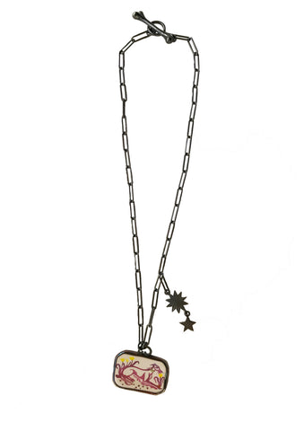 Celestial hound necklace