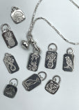 Engraved keepsake pendant