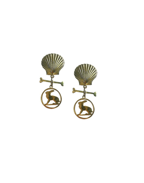 Marina charm earrings
