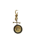 Good fortune hoop earring.